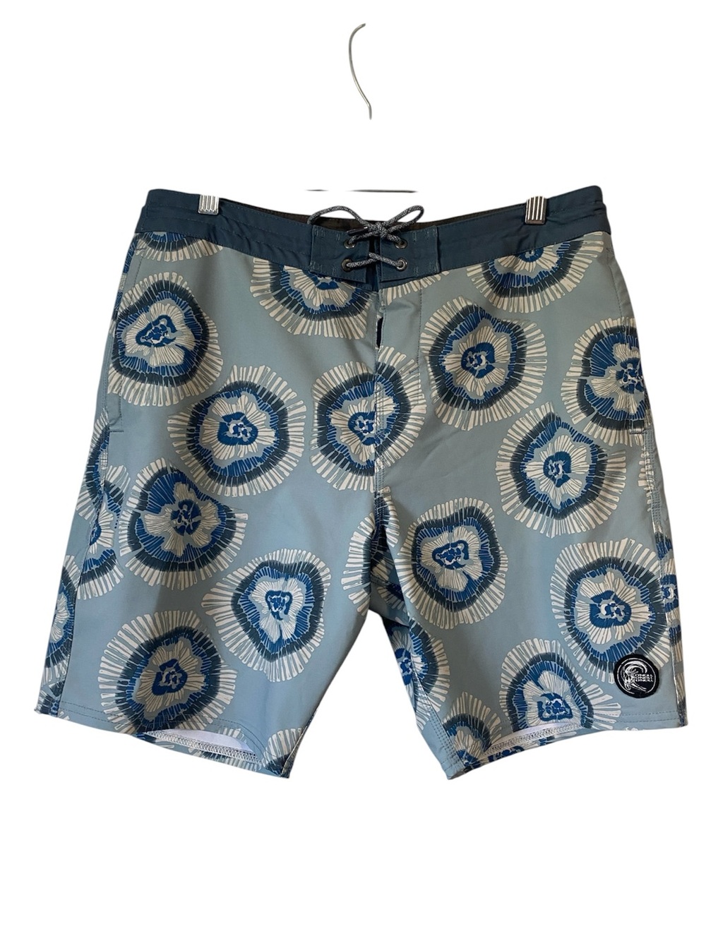 O'NEILL Cruzers Mens Blue Anemone Board Shorts Surfer STRETCH Swim Trunks 32